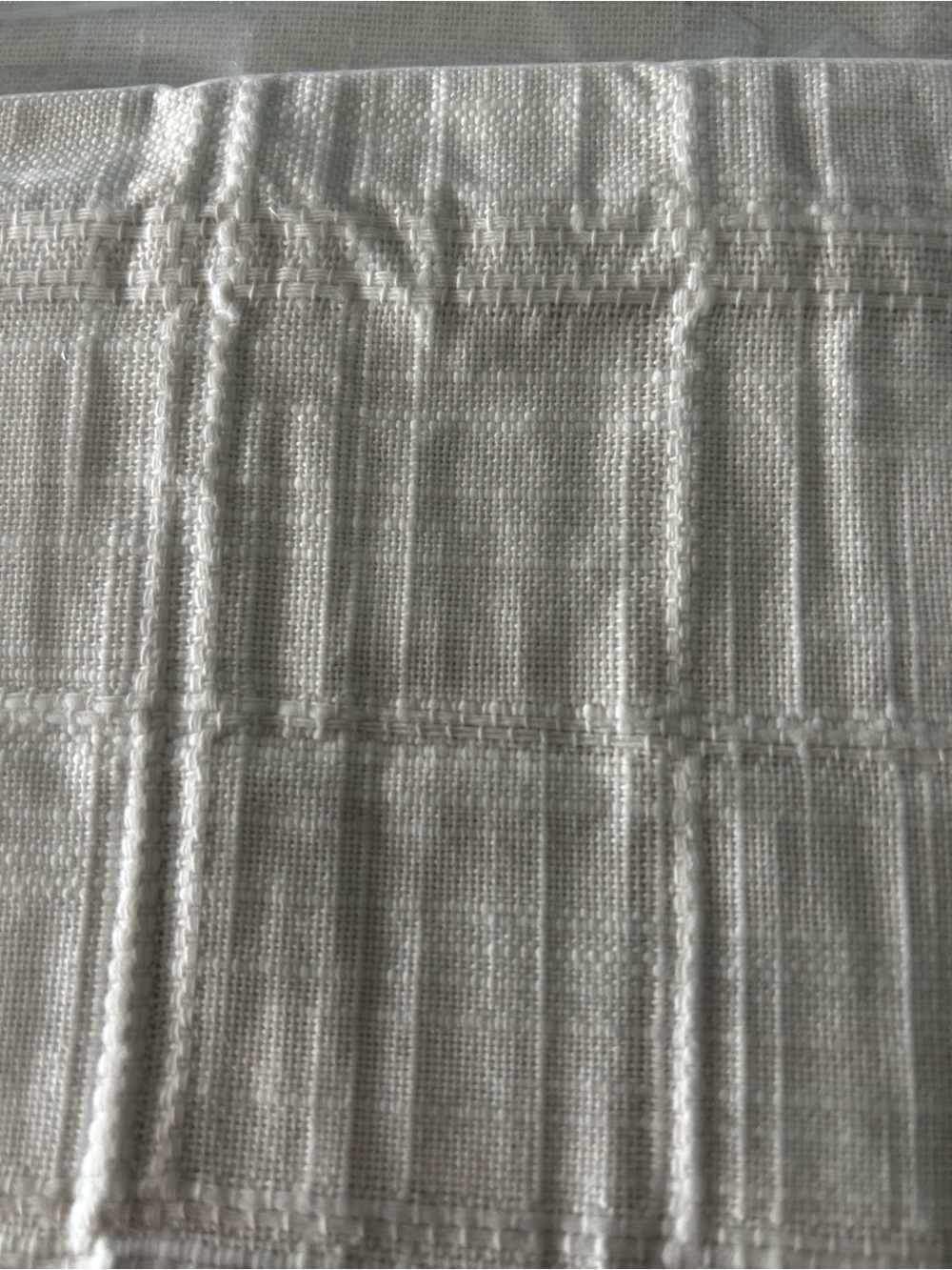 Set of 2 18” x 18” neutral linen blend pillow covers. New in original package.